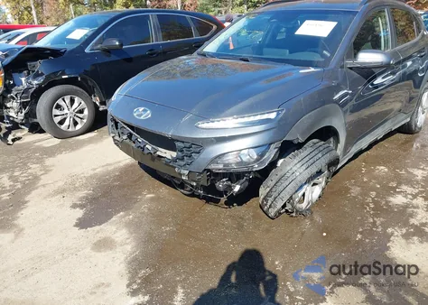 2022 Hyundai Kona Sel z USA, uszkodzony, nr VIN KM8K6CAB9NU890941